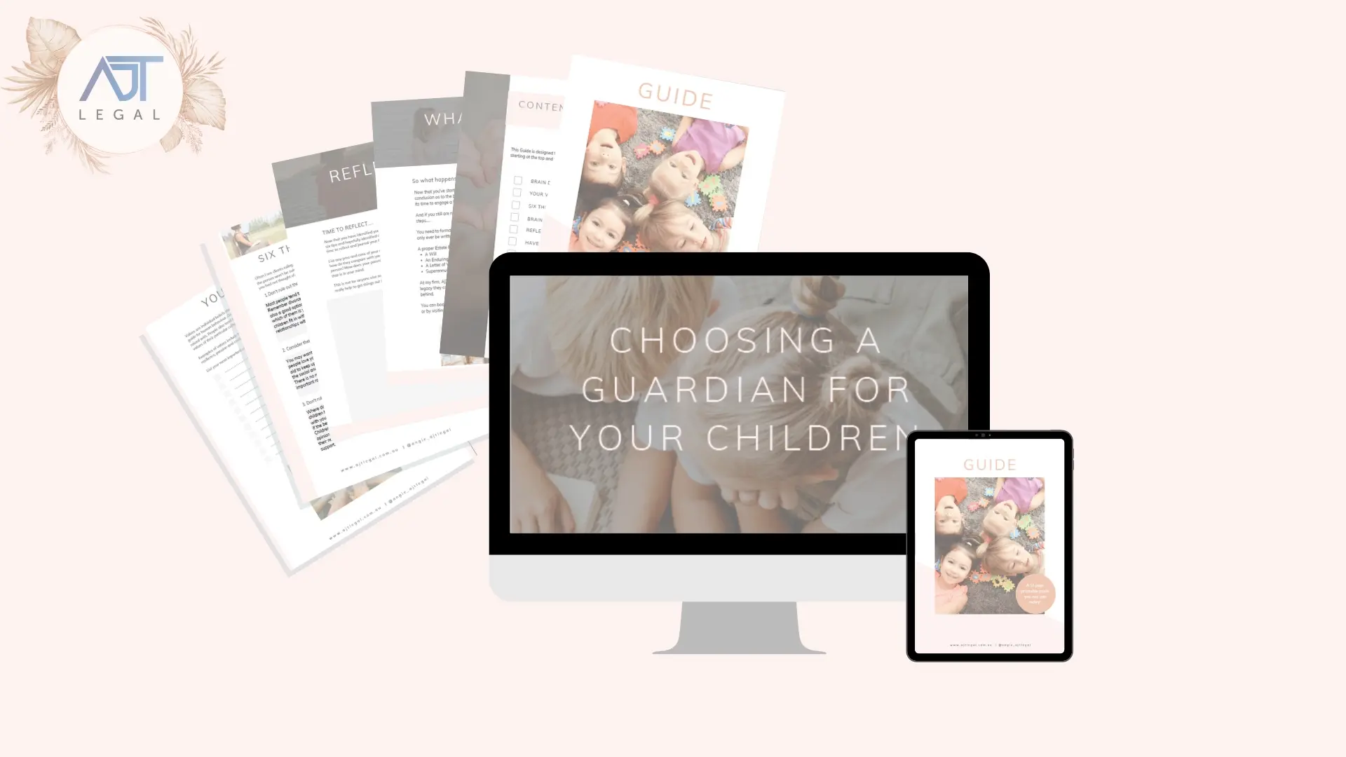 How to choose a guardian for your children workbook